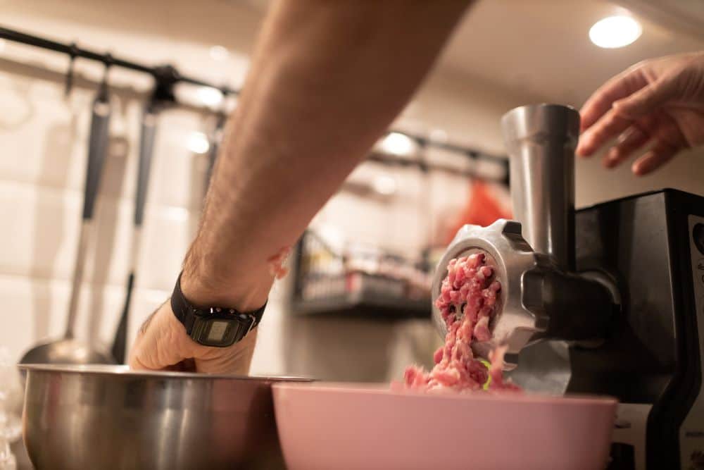 how to clean meat grinder